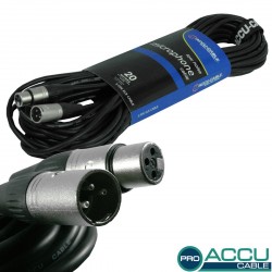 Accu-Cable XLR 20metros
