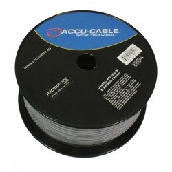 Bobina de cable AC para micro negro 100m