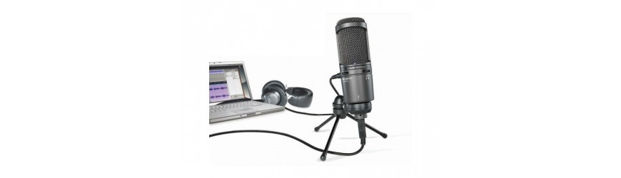 07.16 - Micrófonos para estudios de grabación
